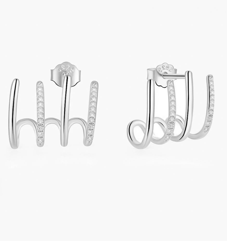 Pendientes Willow Silver