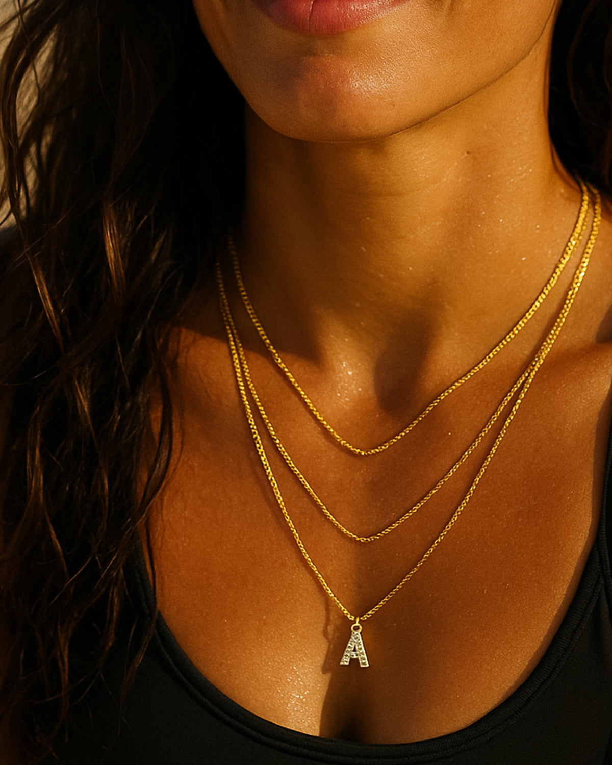 Collar Mini Letter