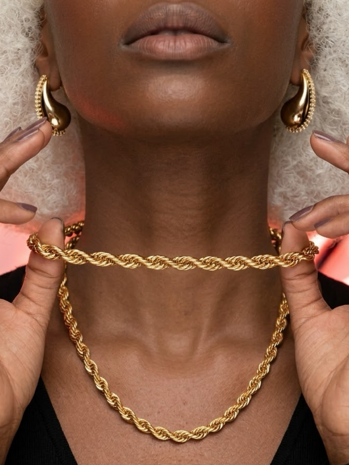 Pendientes Maxi Glow