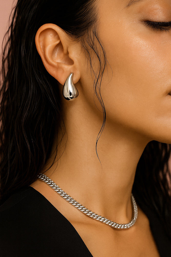 Pendientes Drop S Silver