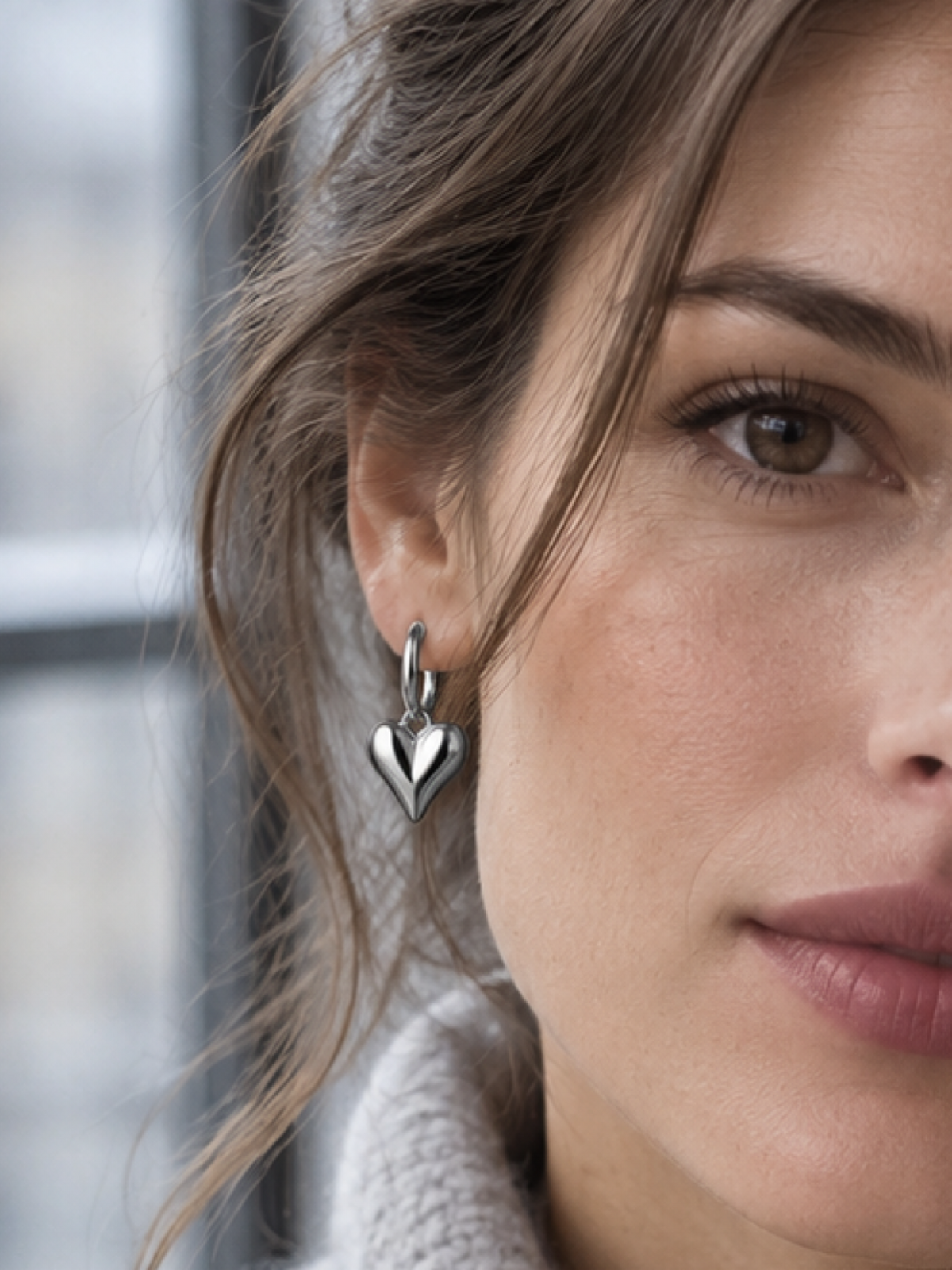 Pendientes Cherie Silver