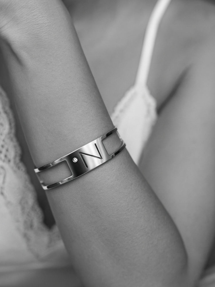 Pulsera Inicial Silver