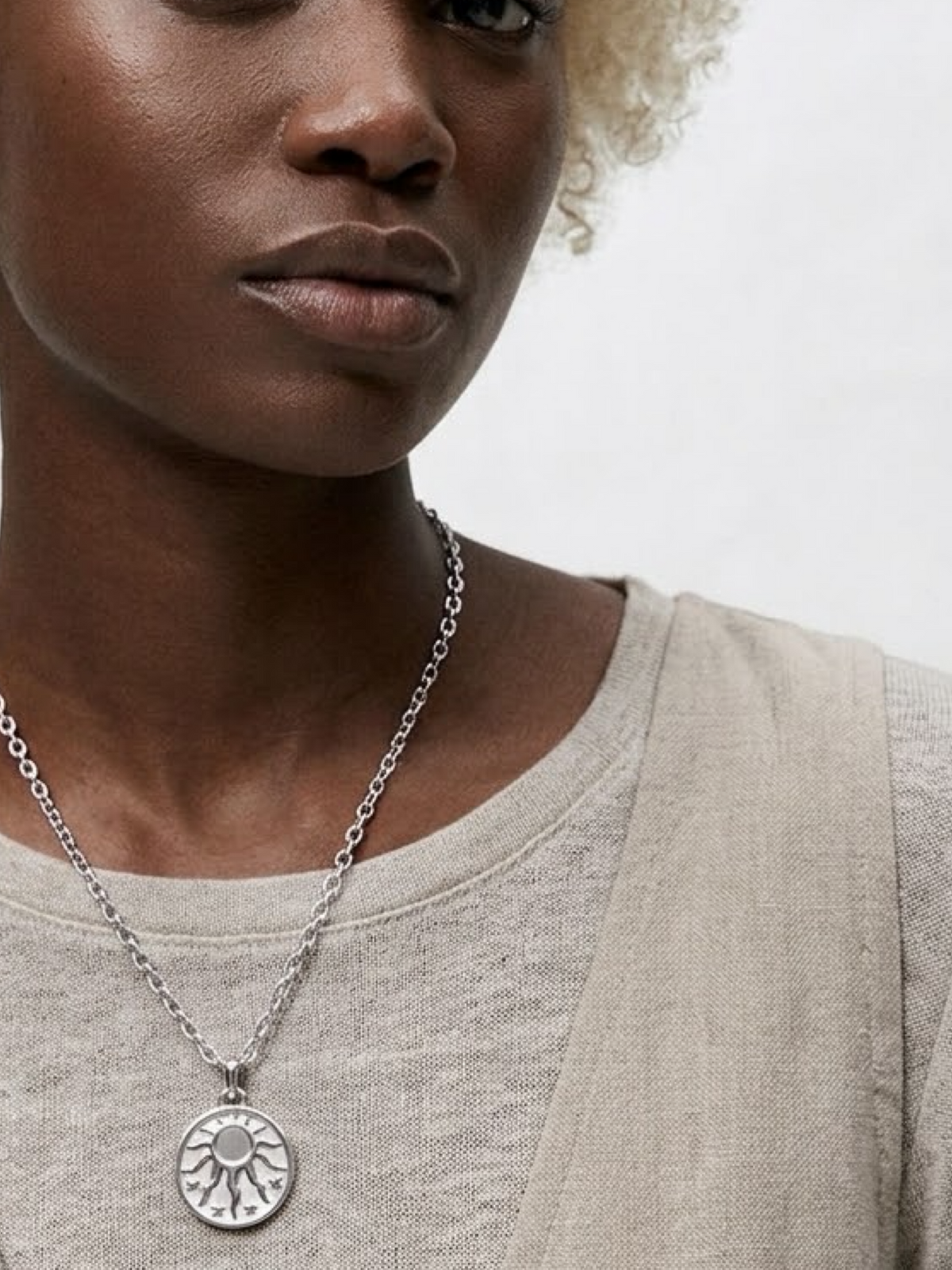 Collar Sun Silver