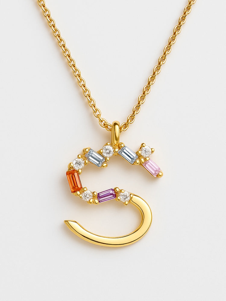 Collar Letra S