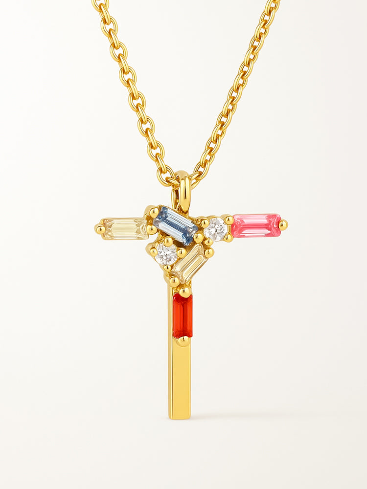 Collar Letra T