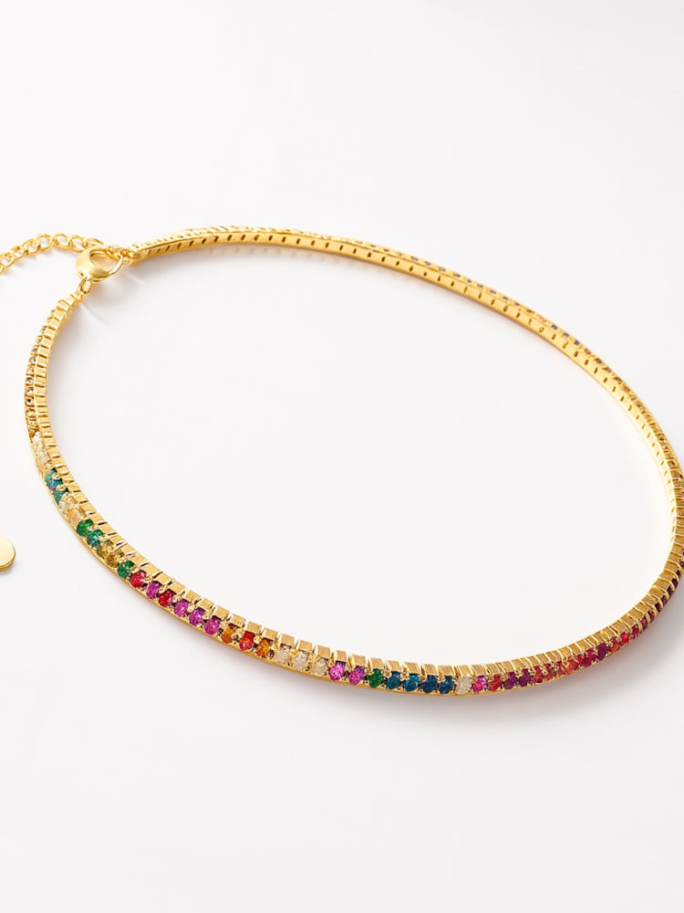 Choker Glow Multicolor