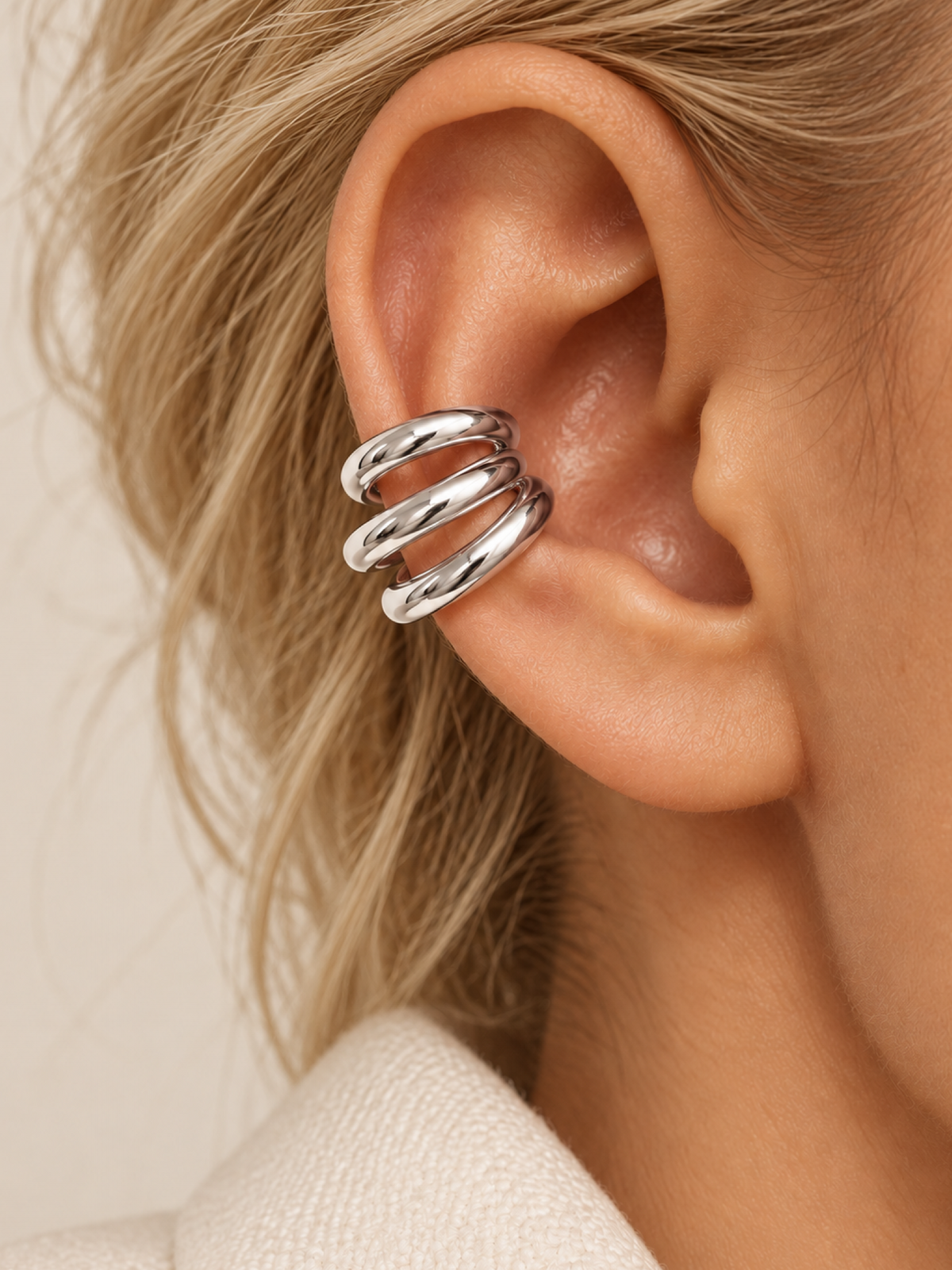 Earcuff Trinity Silver