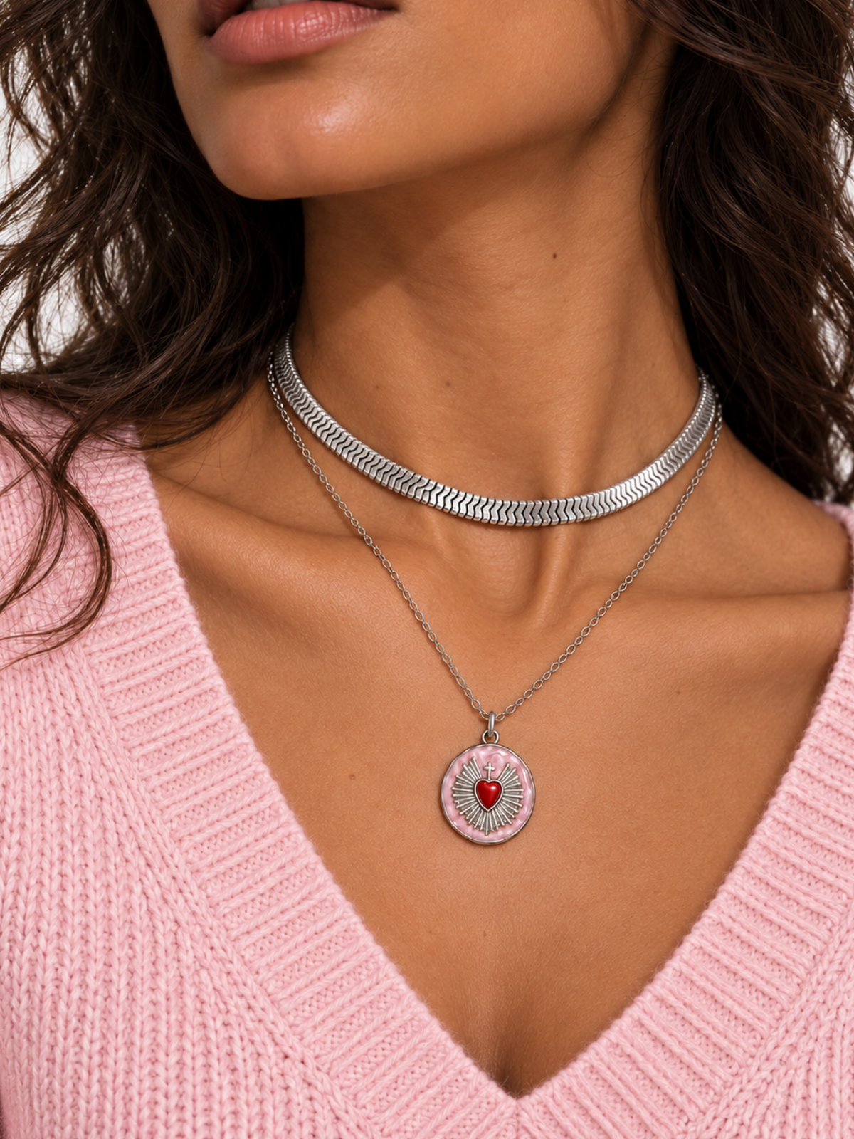 Collar Bendita-Pastel