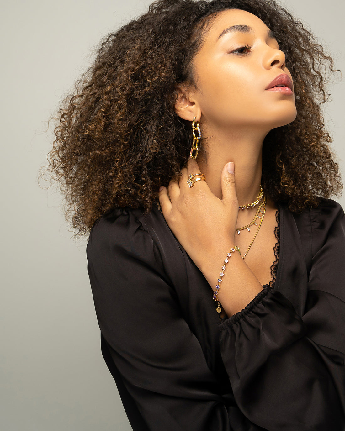 Pendientes Sugar Blue Silver