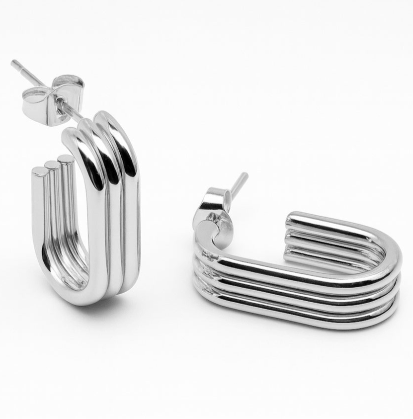 Pendientes Lenka Silver