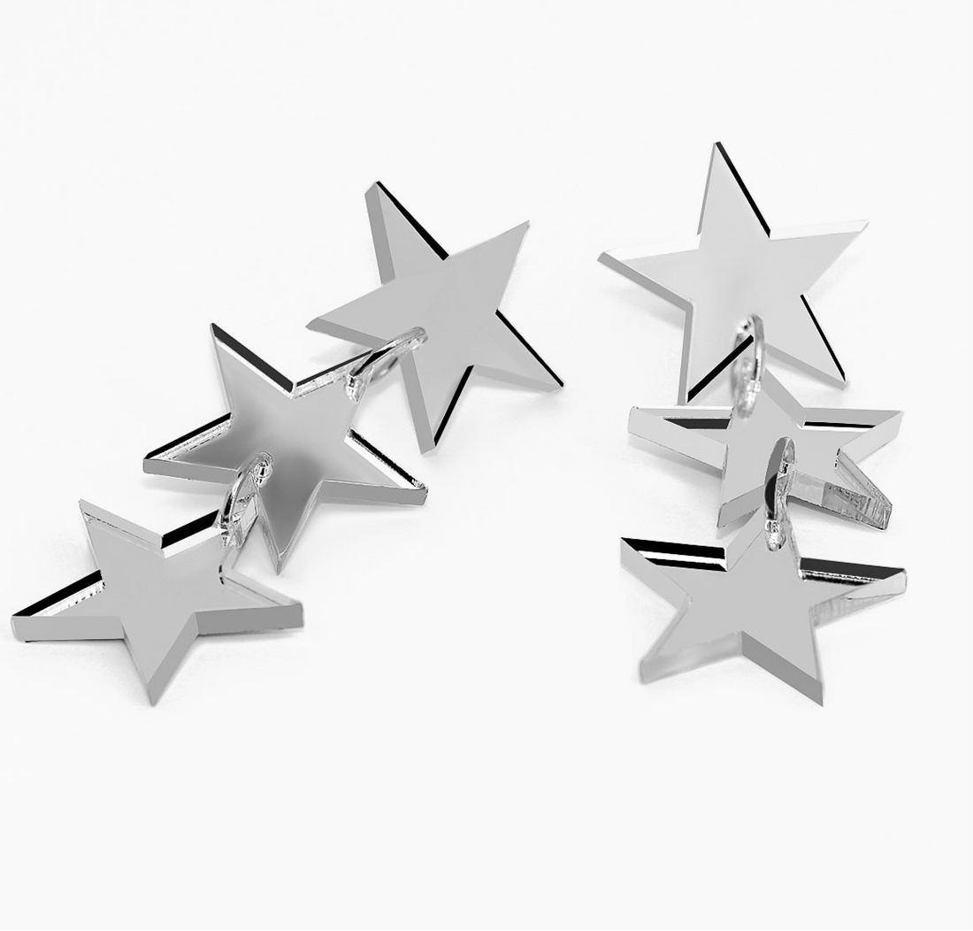 Pendientes Rock Silver