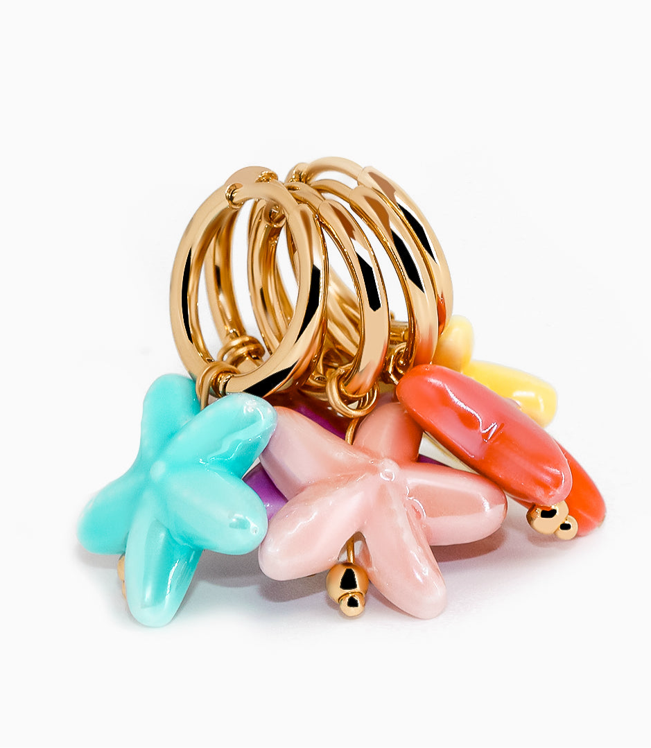 Pendientes Starfish