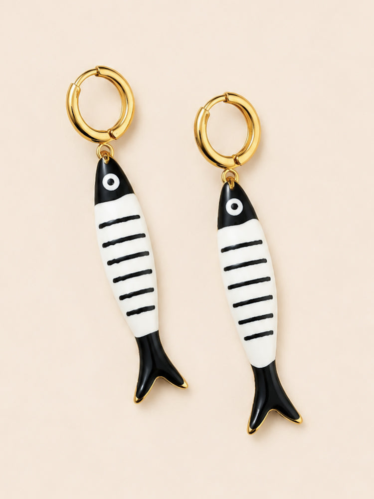 Pendientes Tarifa Negro