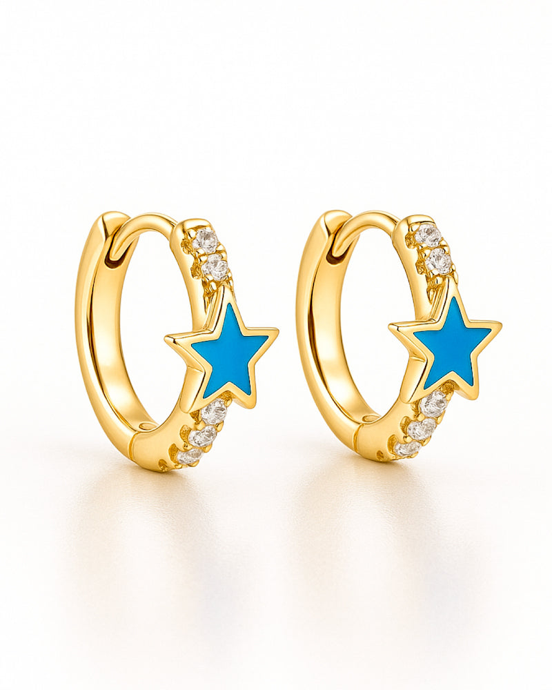 Pendientes Vanila Blue