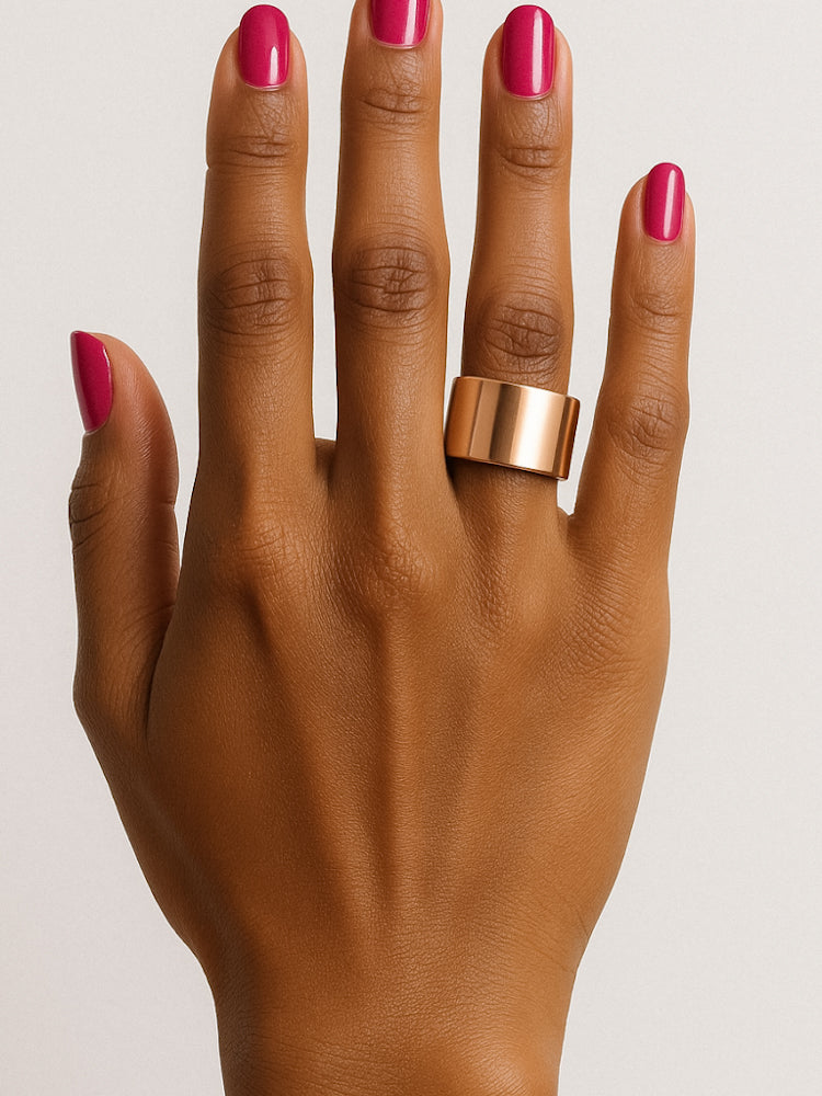 Anillo Flat Rosa