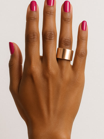 Anillo Flat Rosa
