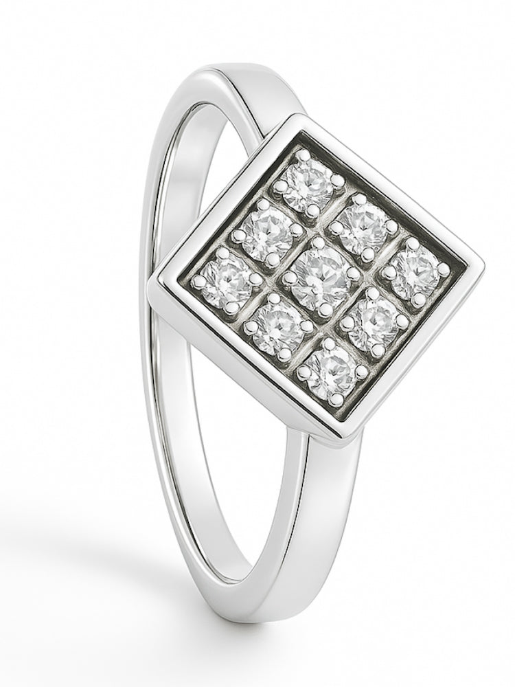 Anillo Rhomb Silver