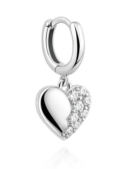 Charm Heart Silver