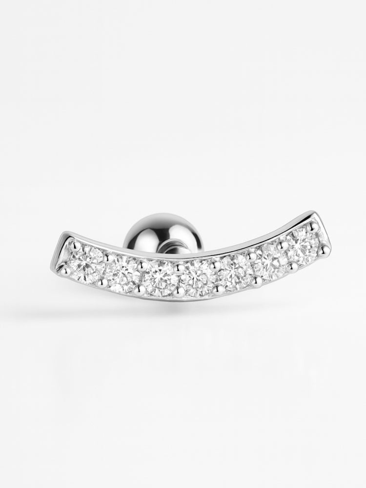 Piercing Bar Silver