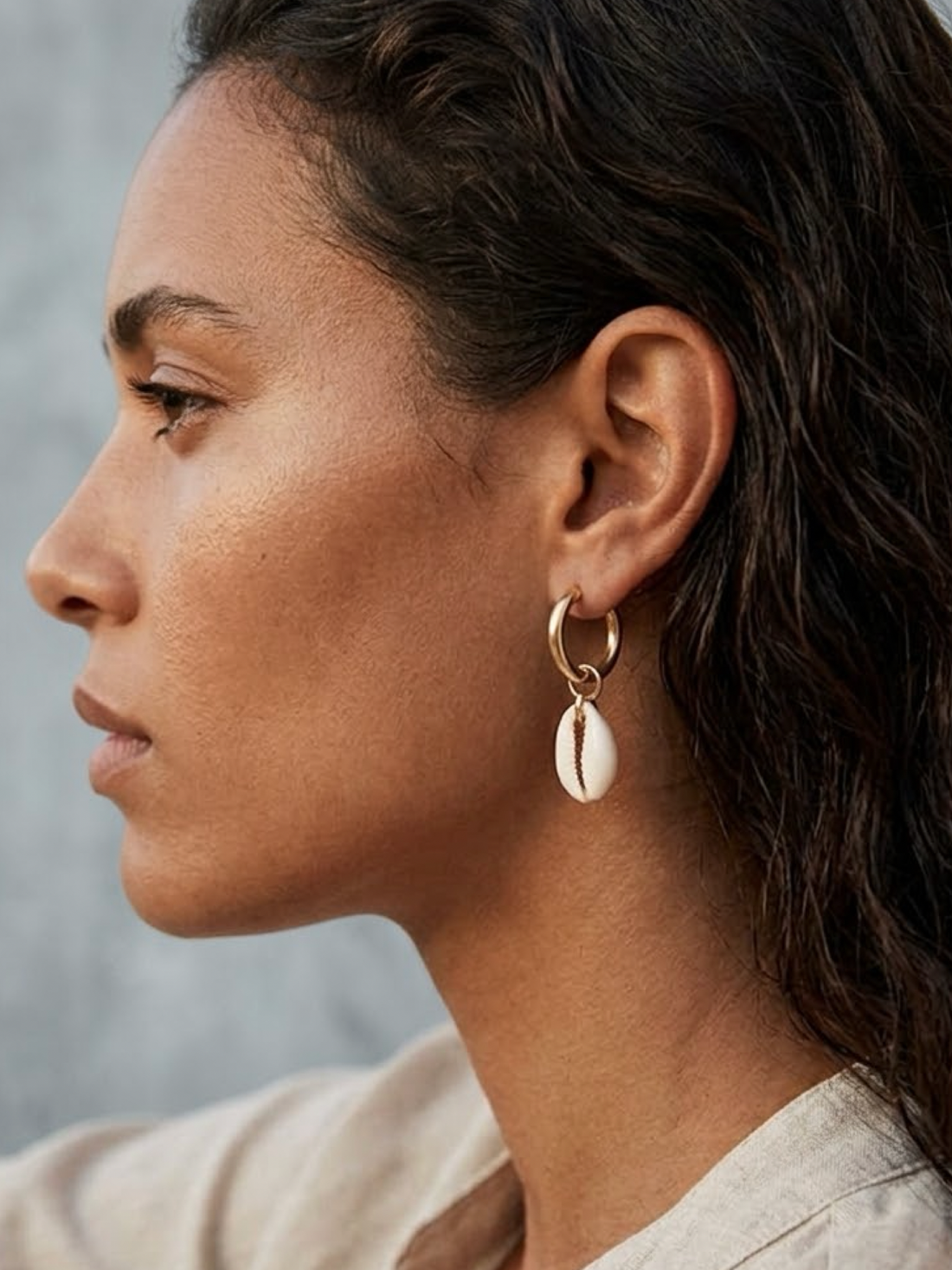 Pendientes Shell