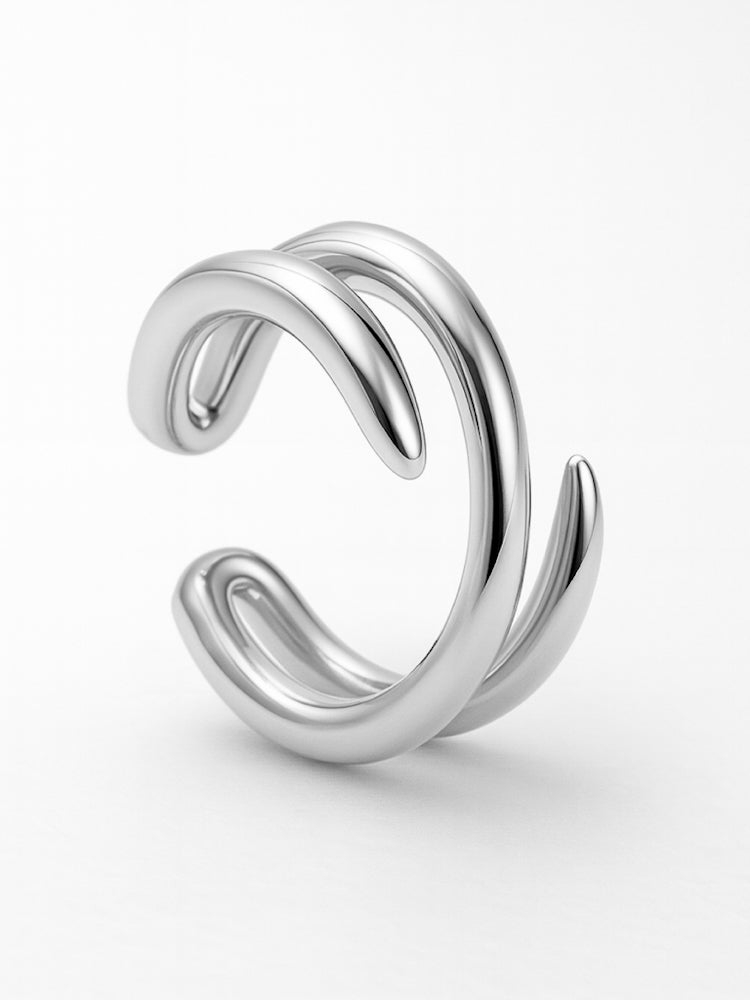 Earcuff Claw Silver