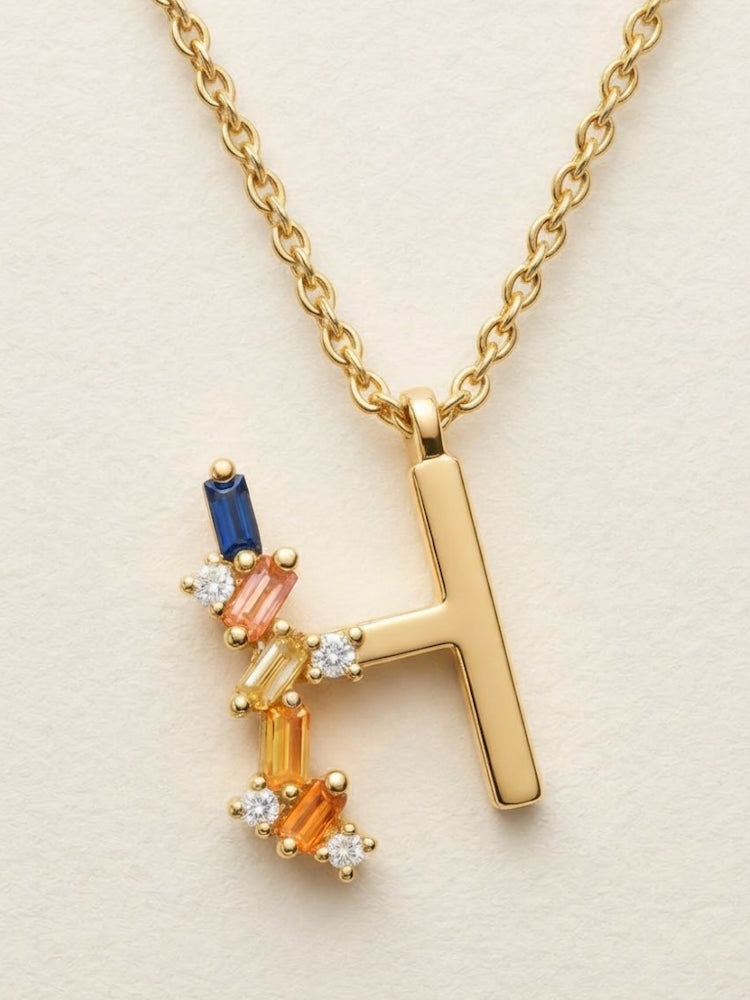 Collar Letra H