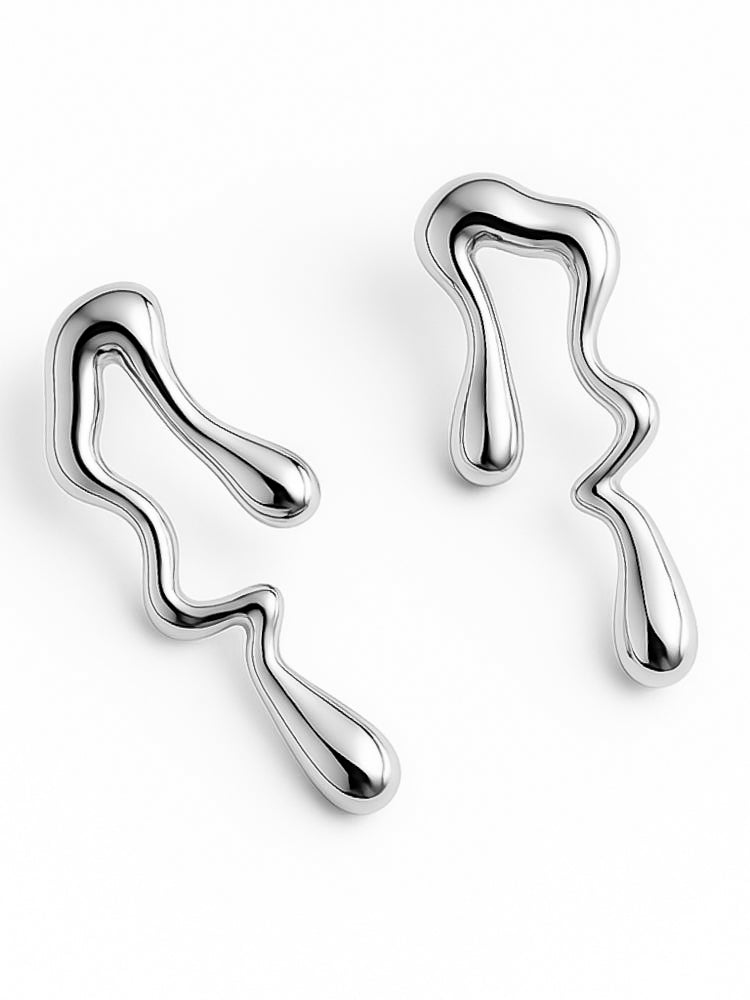 Pendientes Muse Silver