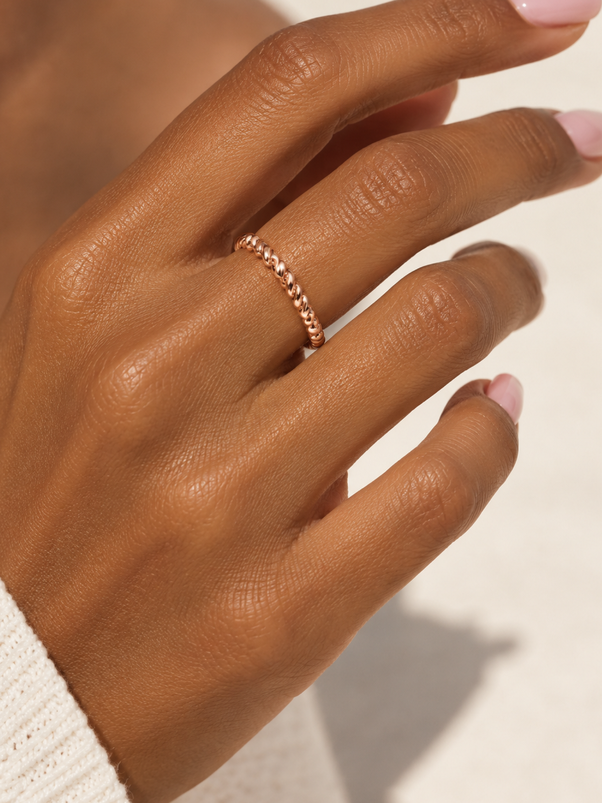 Anillo Slim Rosa