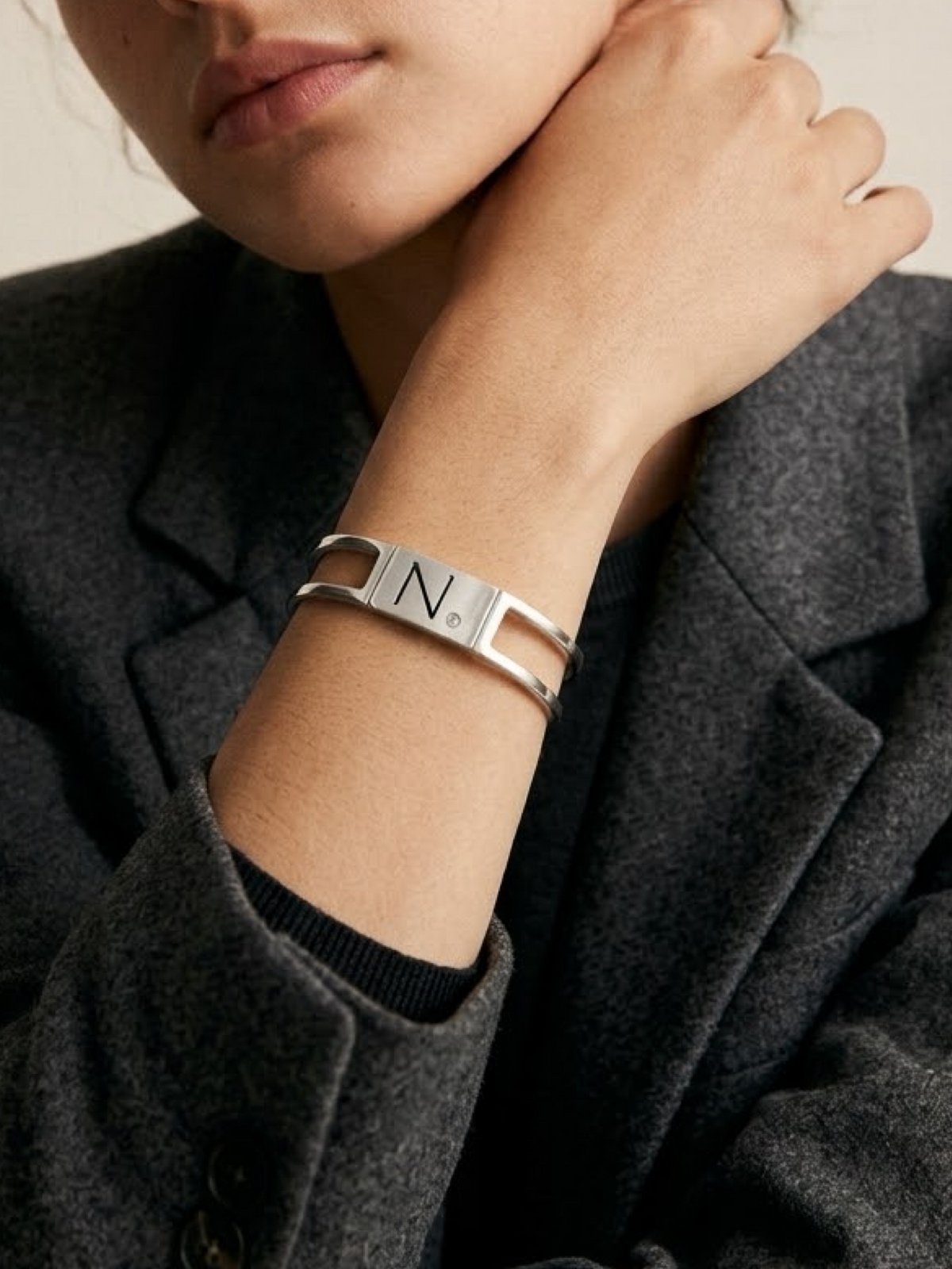 Pulsera Inicial Silver