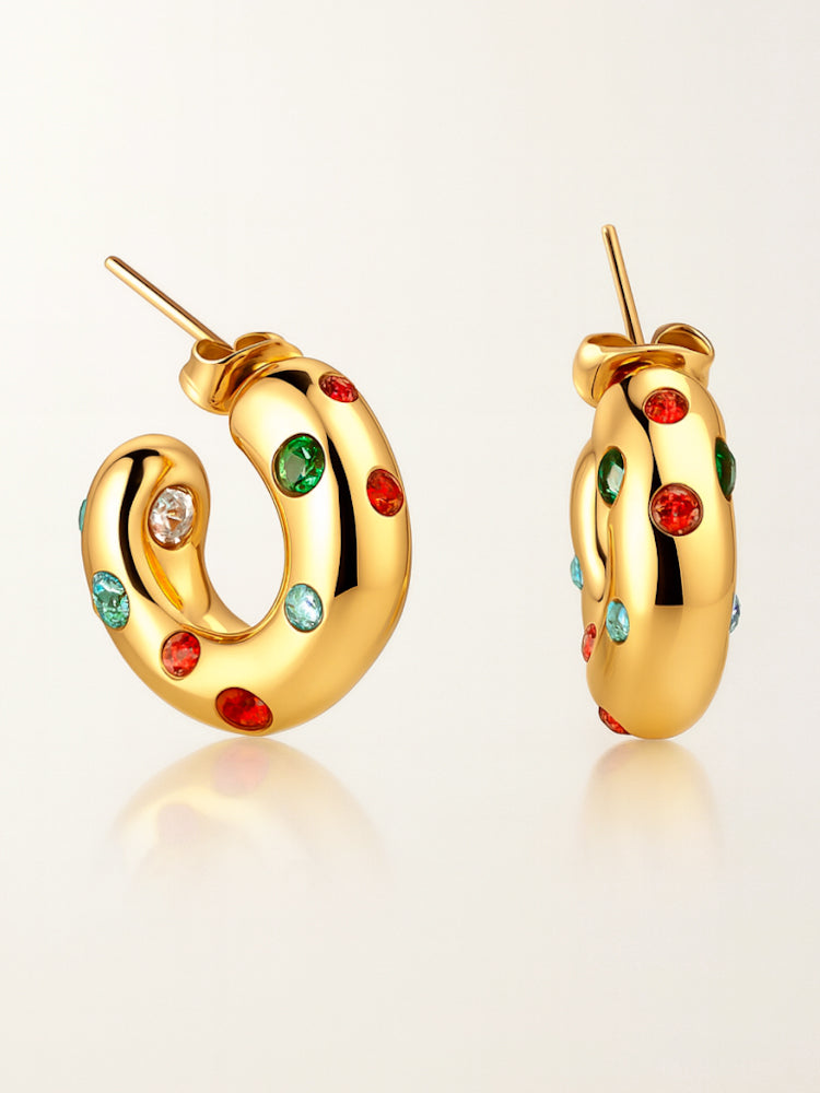 Pendientes Aro Rainbow