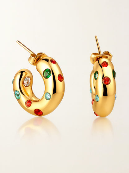 Pendientes Aro Rainbow