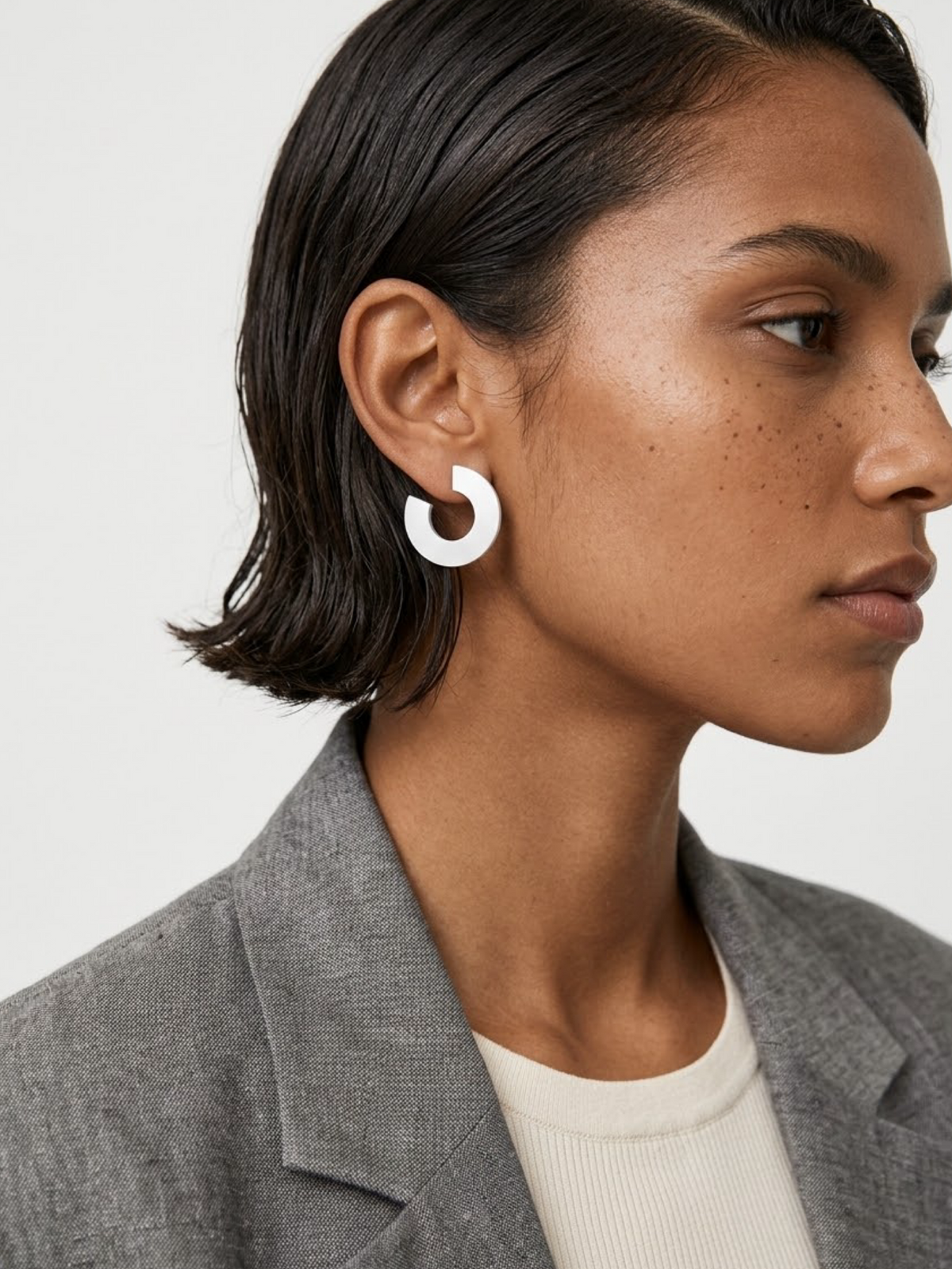 Pendientes Aro Orbit Silver