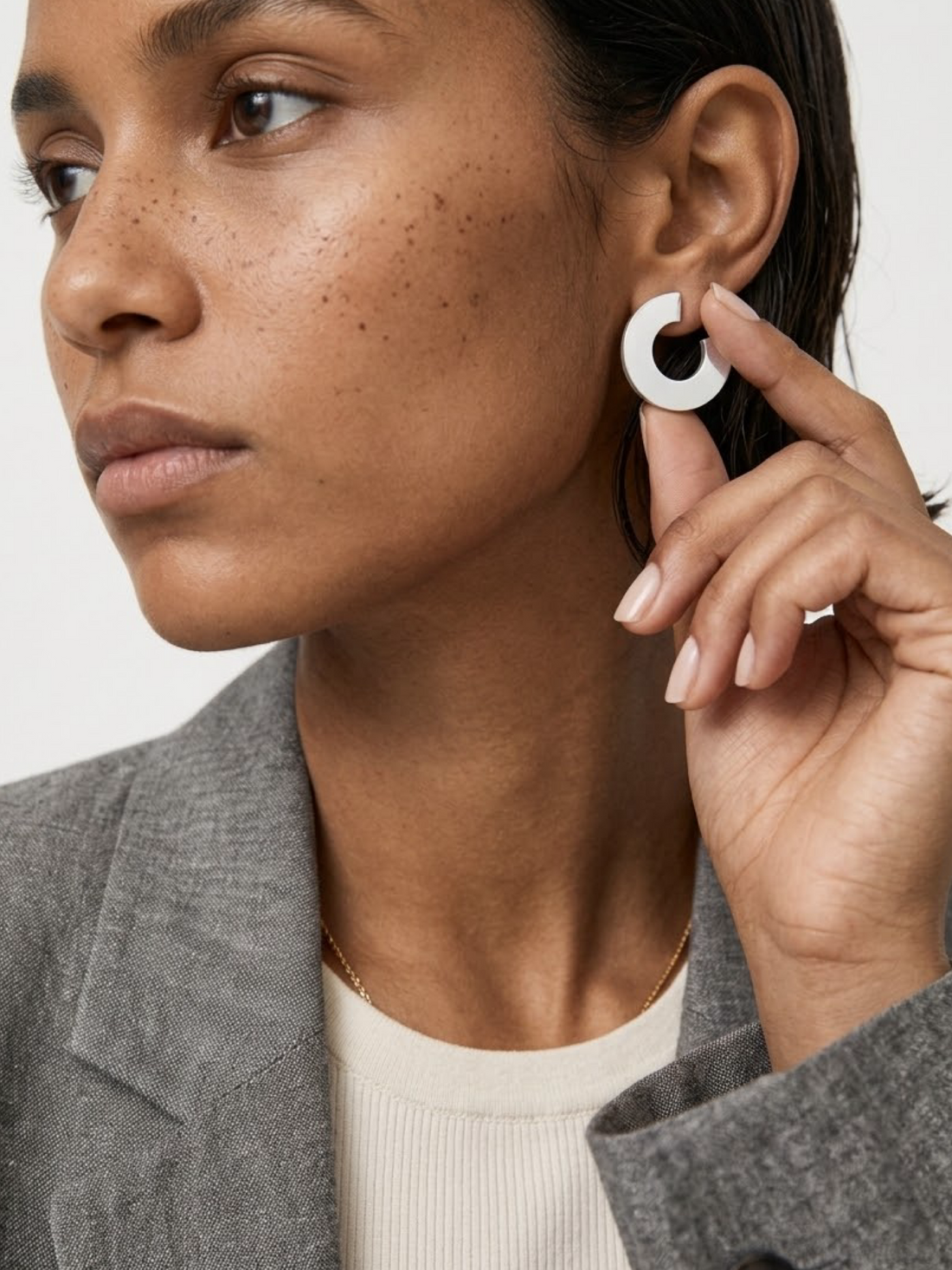 Pendientes Aro Orbit Silver