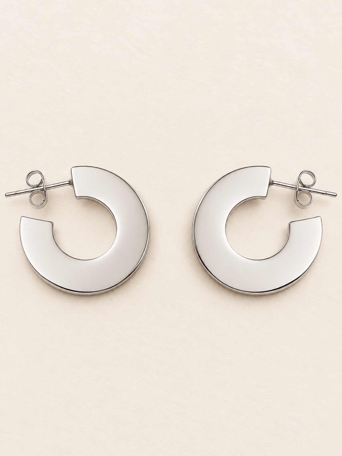 Pendientes Aro Orbit Silver