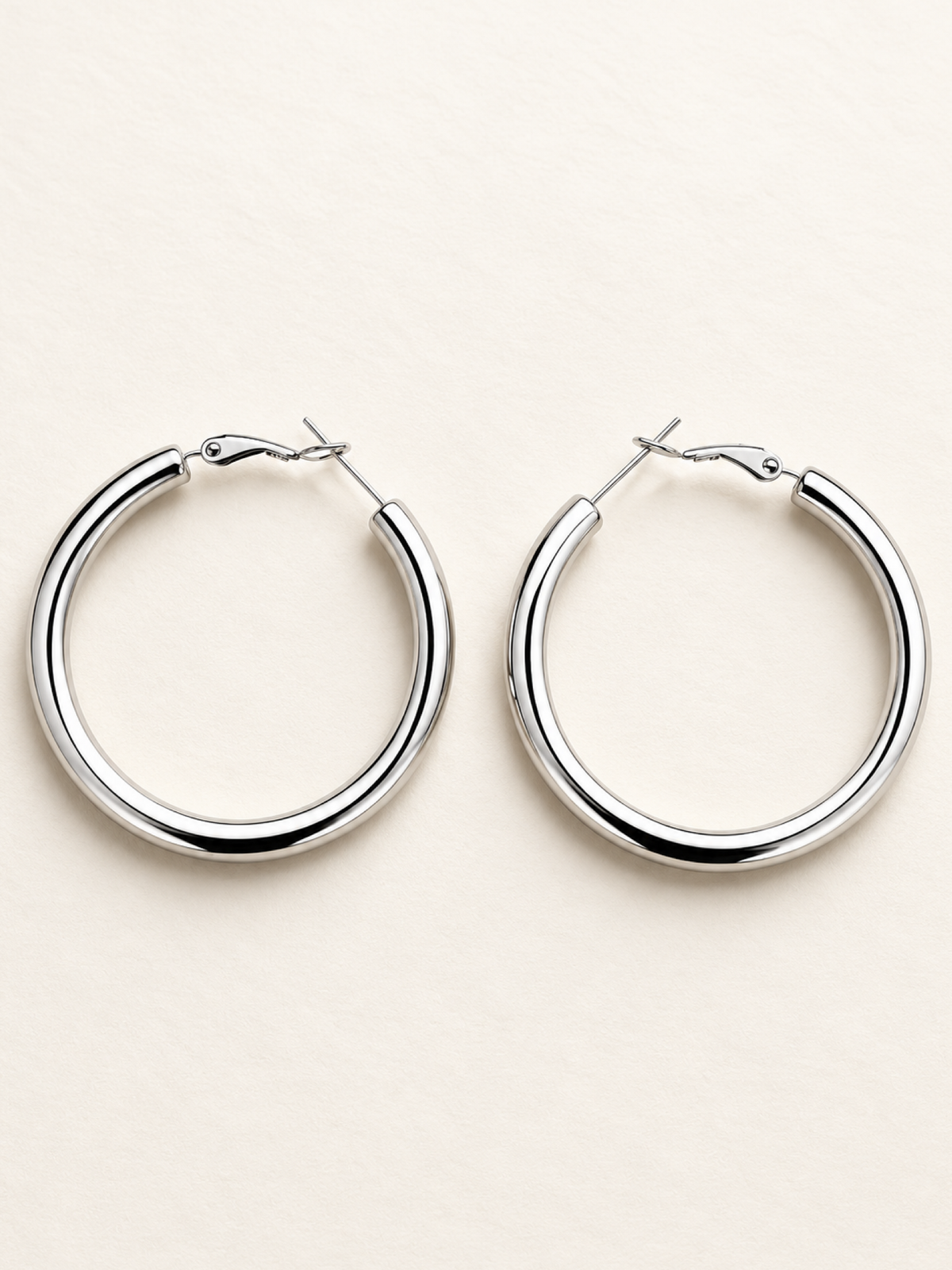 Pendientes Loop L Silver