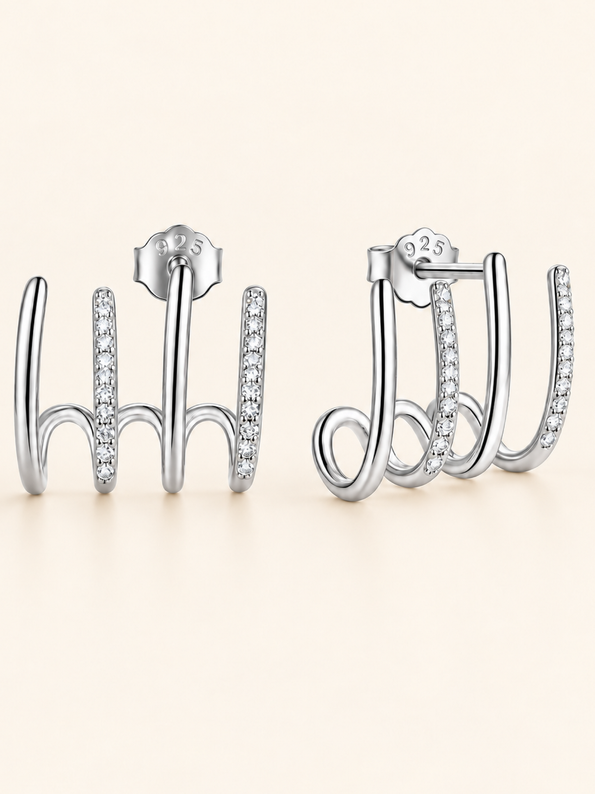 Pendientes Willow Silver