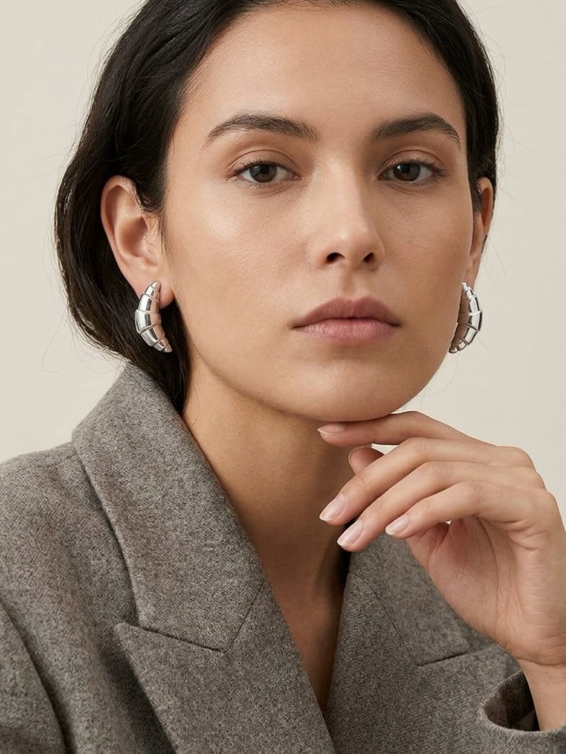 PENDIENTES CROI SILVER
