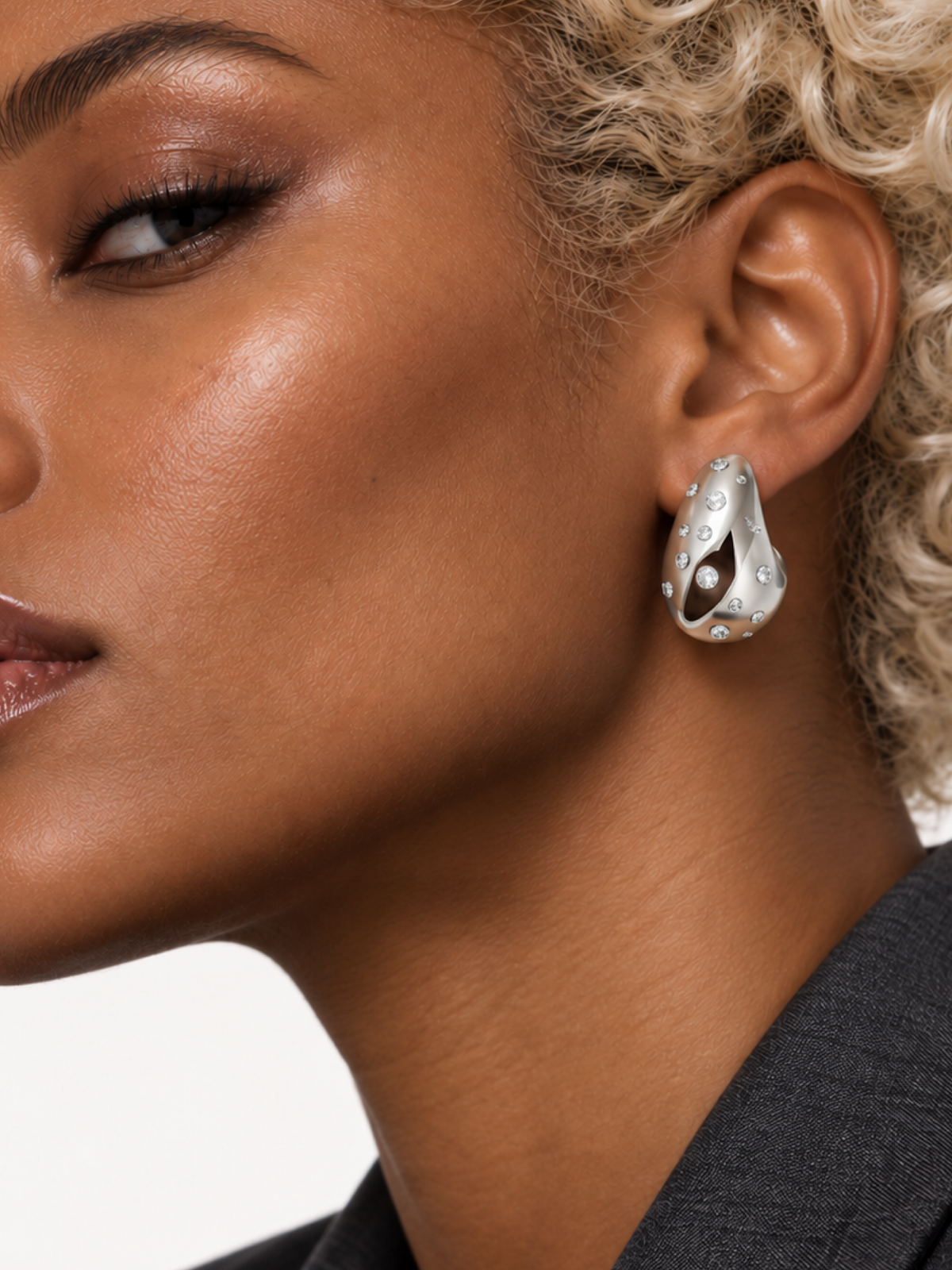 Pendientes Drop Clear