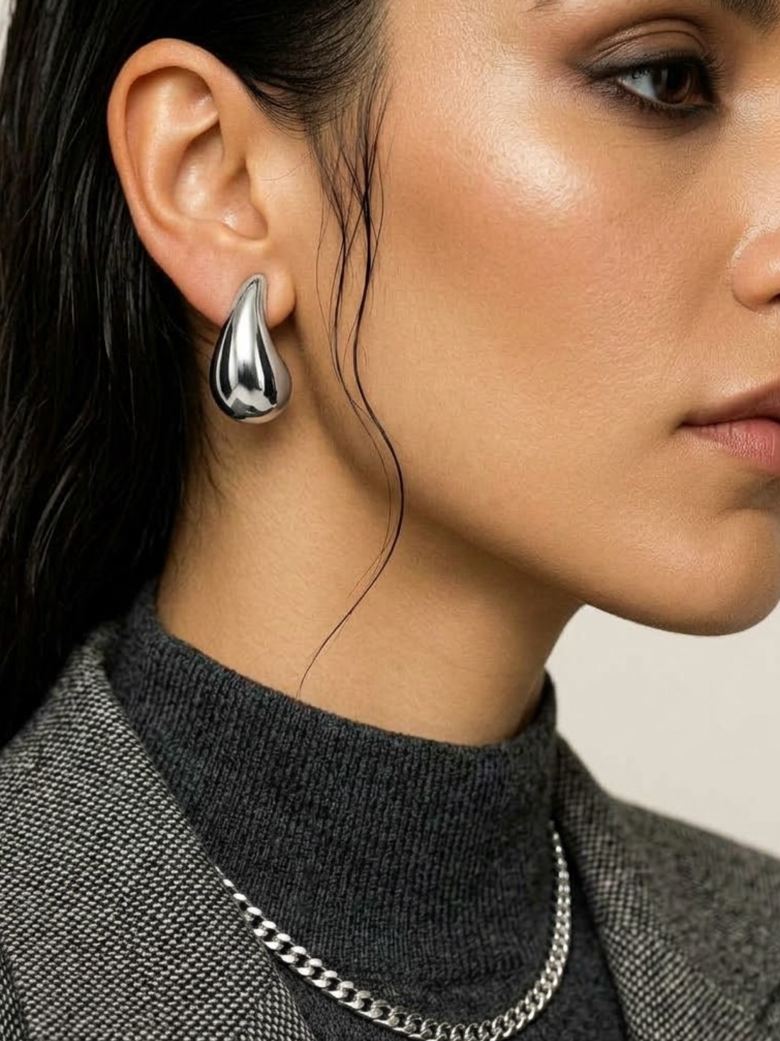 Pendientes Drop S Silver