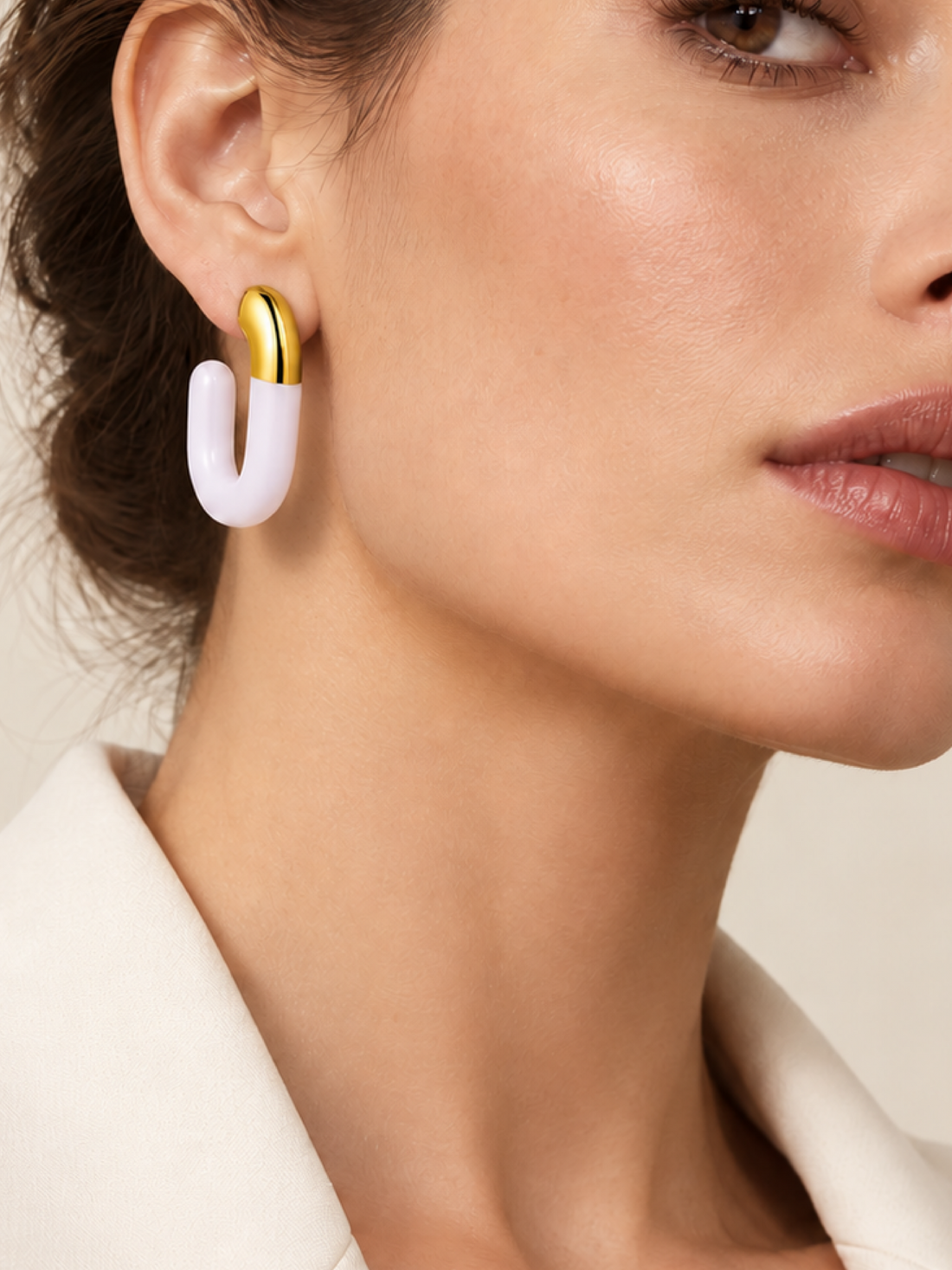 Pendientes Phoebe Clear