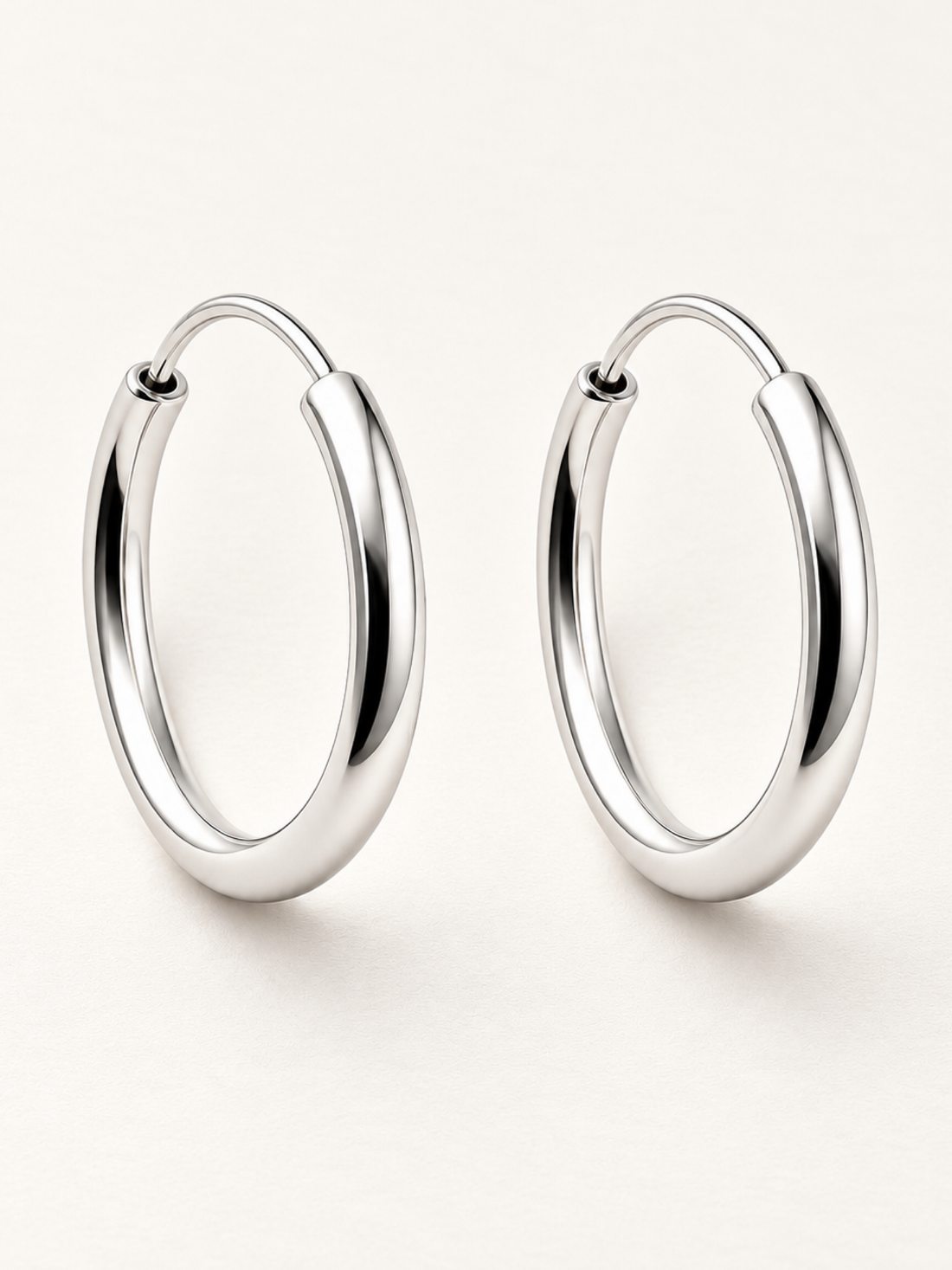 Pendientes Aro Basic XS Silver