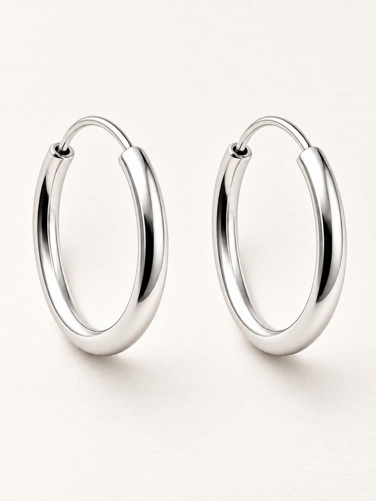 Pendientes Aro Basic XS Silver