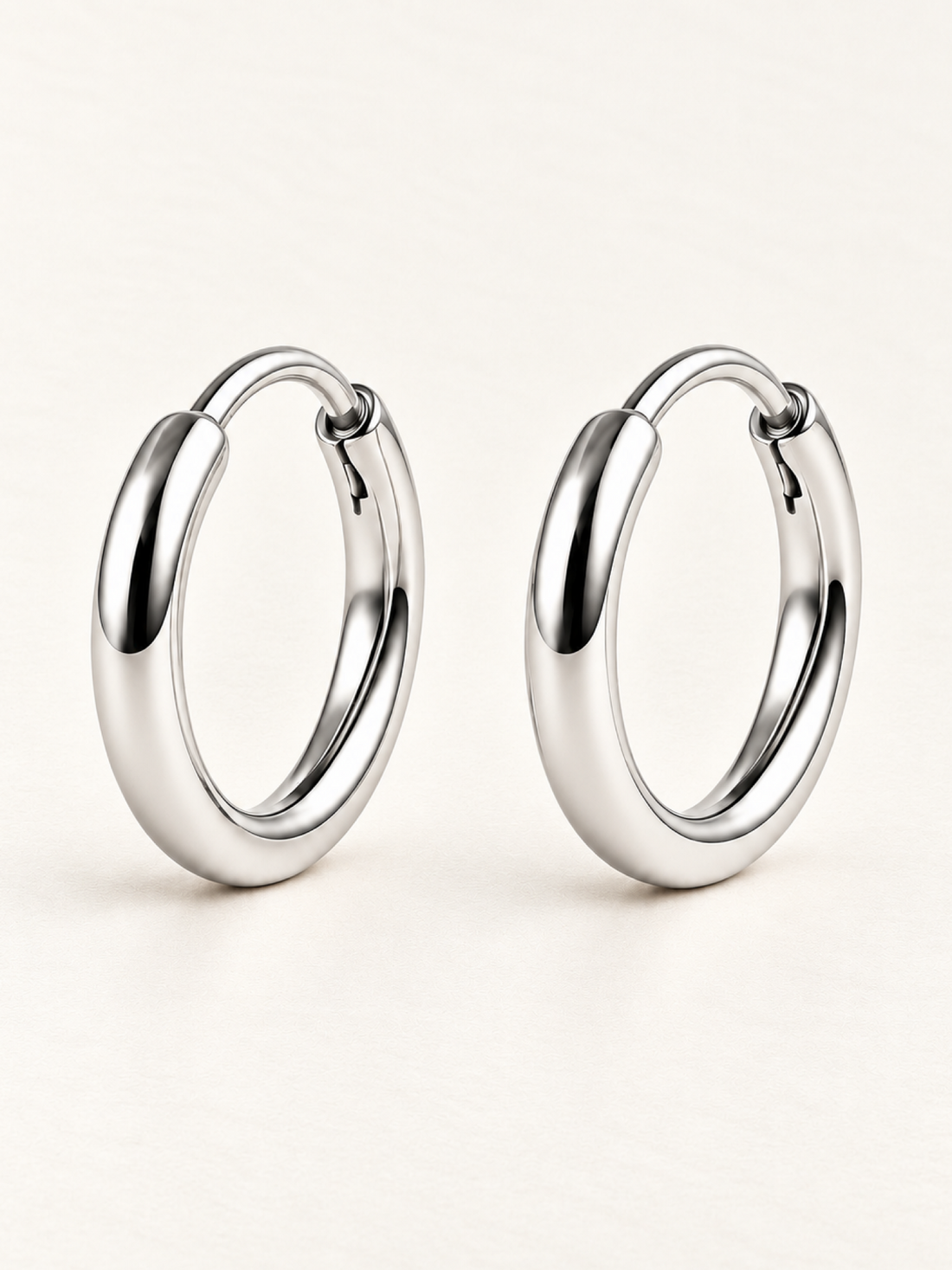 Pendientes Aro Basic XXS Silver