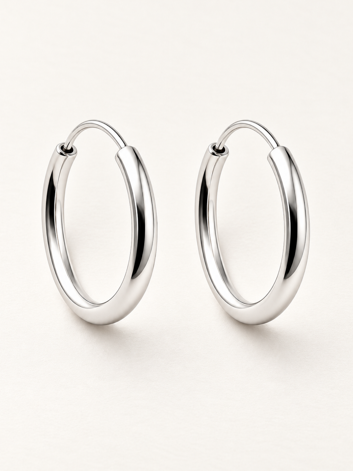 Pendientes Aro Basic XS Silver