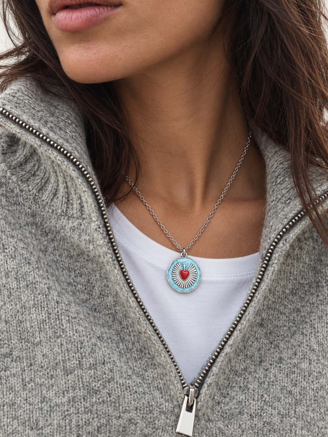 Collar Bendita Silver