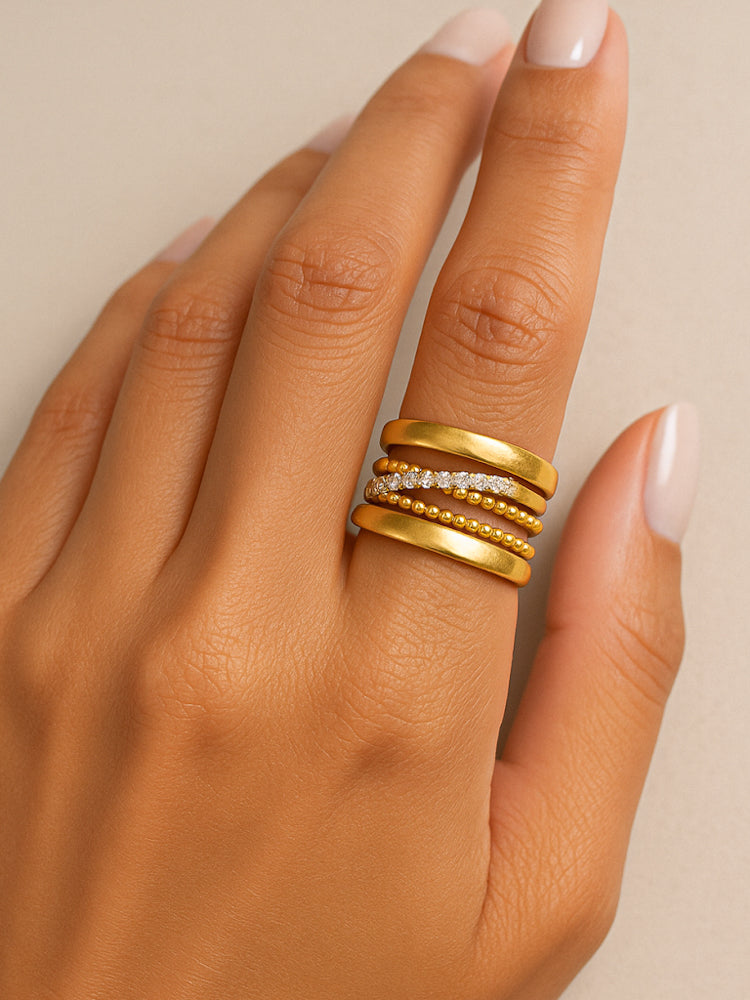 Anillo Crossed