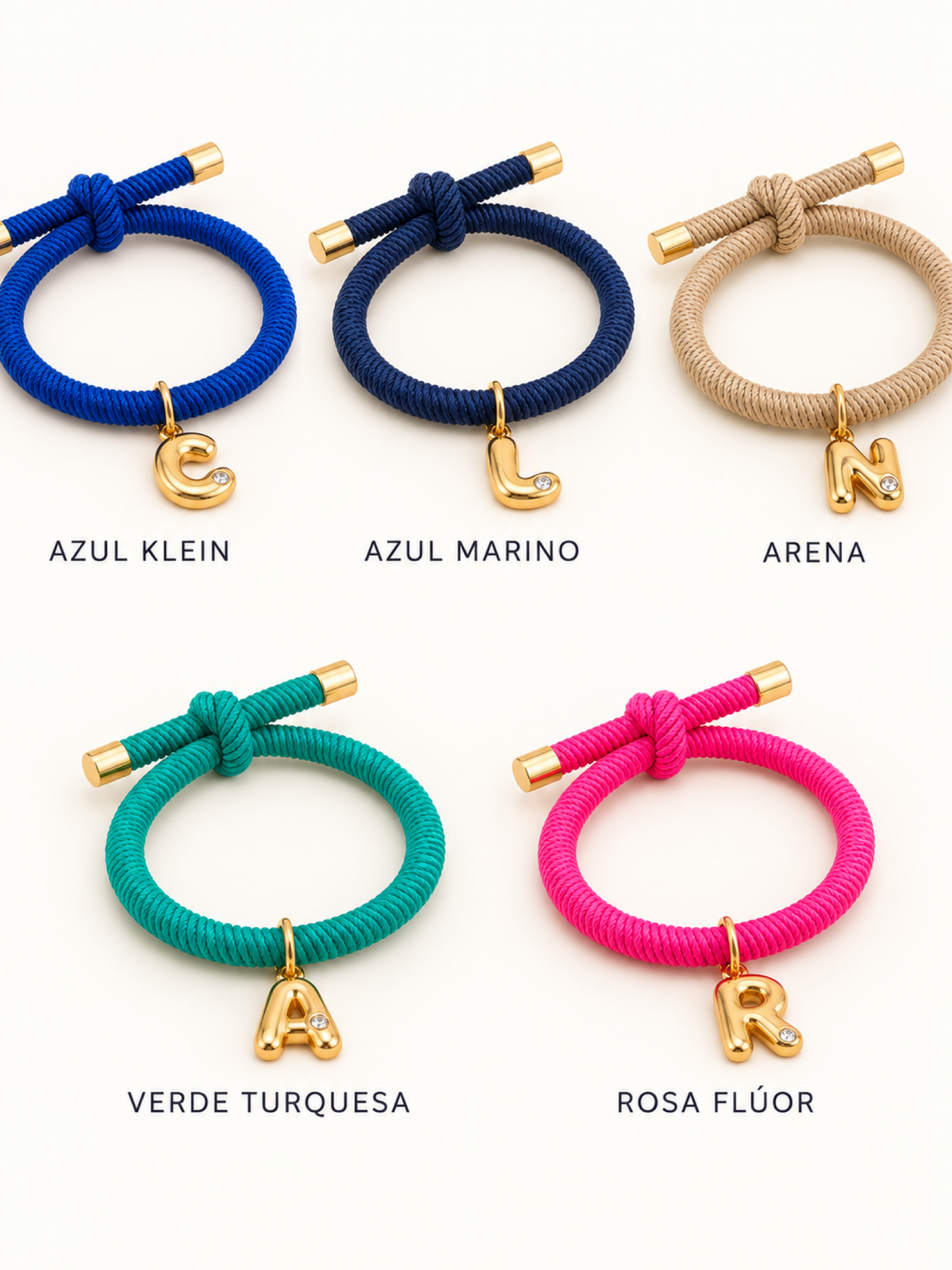 Pulsera Initial Pop