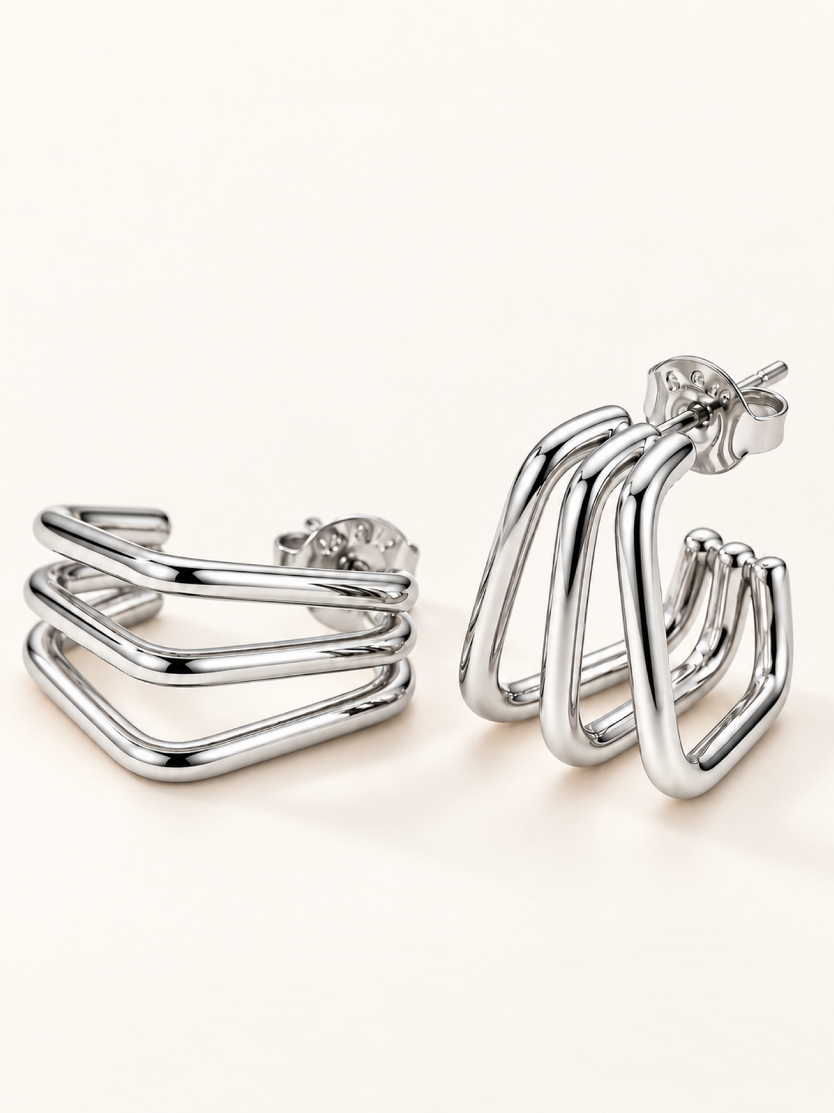 Pendientes Zenda Silver