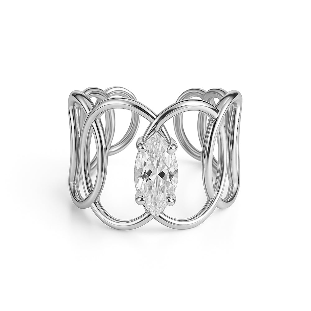 Anillo Ona Silver
