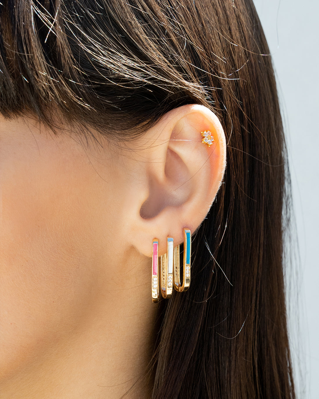 Pendientes Anne Clear